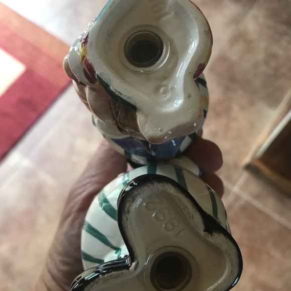 Vintage Tweedle Dee & Dum salt pepper shakers 1992 Alice in Wonderland - Picture 4 of 4